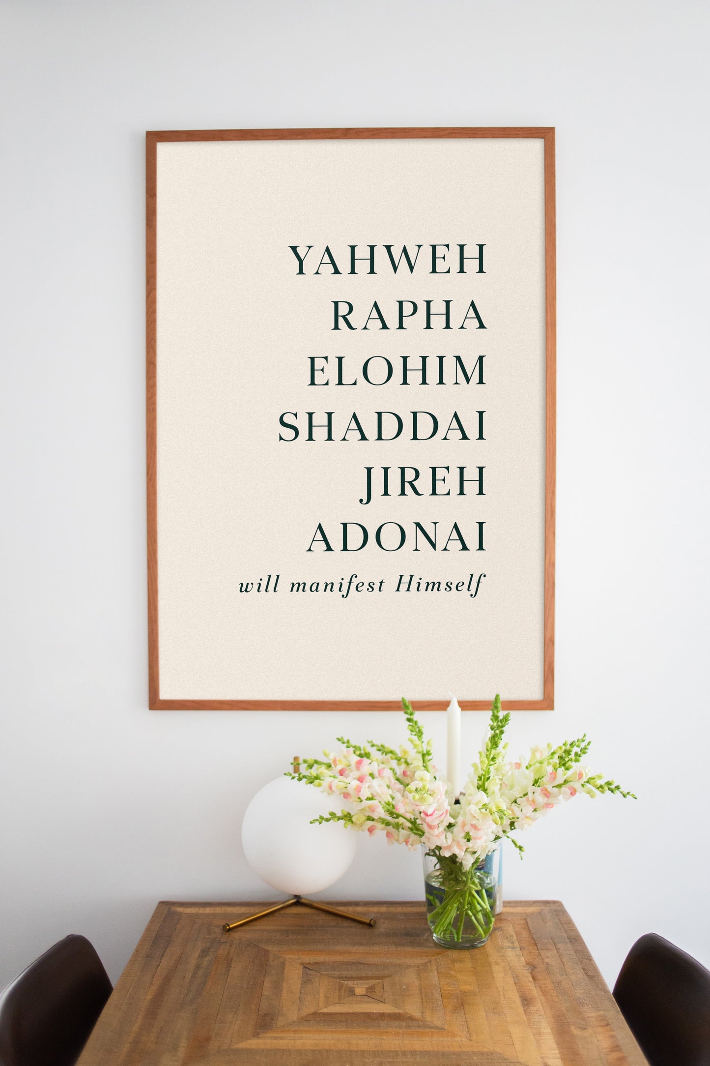 Yahweh Will Manifest Print