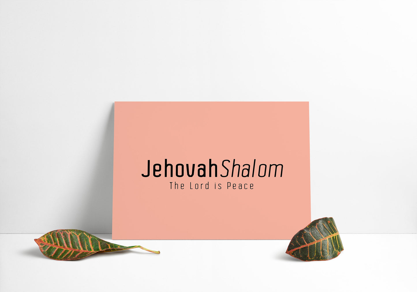 Jehovah Shalom • The Lord is Peace Print