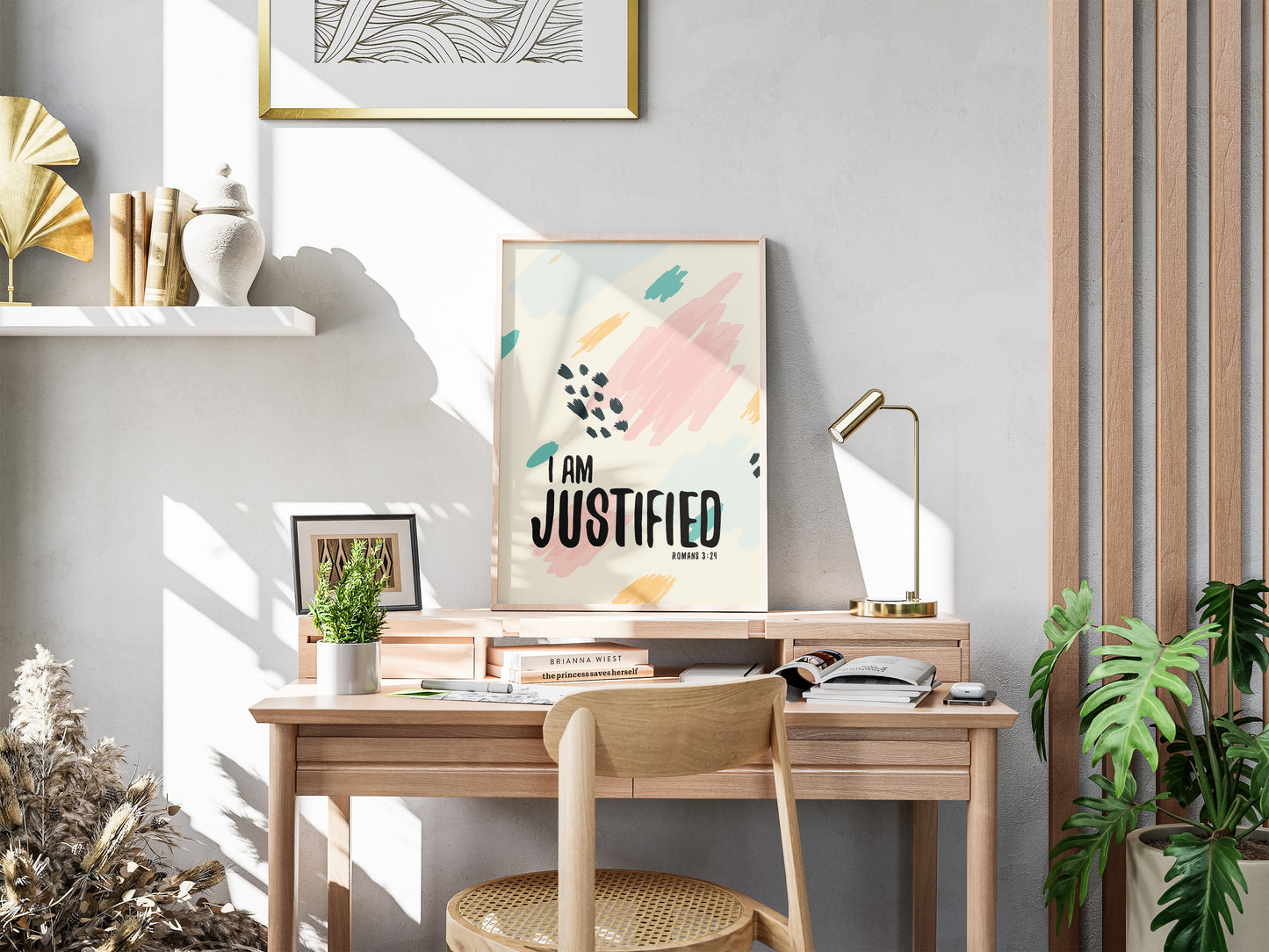 I am Justified - Romans 3:24 Print