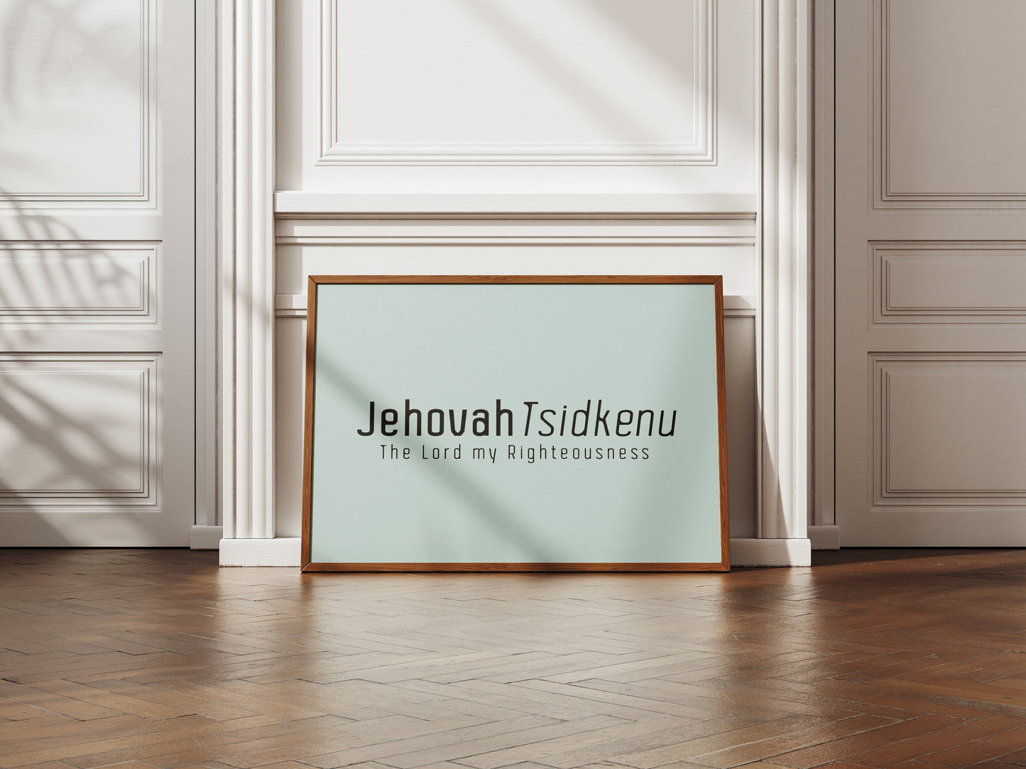 Jehovah Tsidkenu • The Lord my Righteousness Print